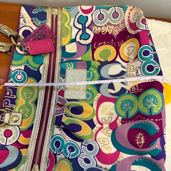 Coach Poppy C Bag Limited Edition Pop Purse Large Designer Dust Bag - Picture 7 of 16